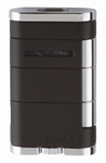 Xikar Lighter - Allume Double Jet Lighter Tuxedo Black - 533BK