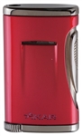 Xikar Lighter - Xidris Single Jet Lighter Daytona Red - 541RD