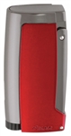 Xikar Pulsar Triple Jet Lighter Red/Gunmetal - 567RDG