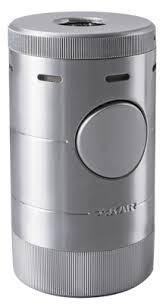 Xikar Volta Quad Flame Table Top Lighter Silver - 569SL