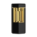 XIKAR Meridian Triple-Soft Flame Black/Gold - 600BKGD