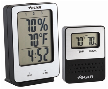 Xikar PuroTemp Wireless Hygrometer System - 837XI