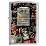 Zippo Lighter - Military Montage HP Chrome - 851219