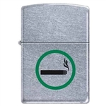 Zippo Lighter-Smoking Permitted Street Chrome - 851953