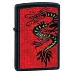 Zippo Lighter - Dragon Black Matte - 852231