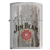 Zippo Lighter - Jim Beam Brushed Chrome - 852259