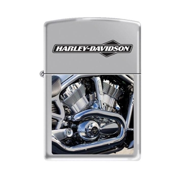Zippo Lighter - Harley Davidson Engine HP Chrome - 853240