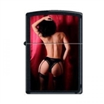 Zippo Lighter - View From Behind/Red Curtain - 853271