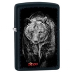 Zippo Lighter - Bear Black Matte - 853407