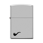 Zippo Pipe Lighter Satin Chrome - 853794