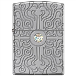 Zippo Lighter - Deep Carve With Large Swarovski - 853953