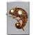 Zippo Lighter - Steampunk Chameleon Satin Chrome - 854458