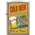 Zippo Lighter - Cold Beer for Dinner Street Chrome - 854719