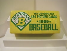 Bowman 1989 Baseball Cards - 484 Card Complete Set - BBCS