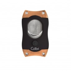 Colibri S-Cut Cigar Cutter Black & Rose Gold - CU500T6