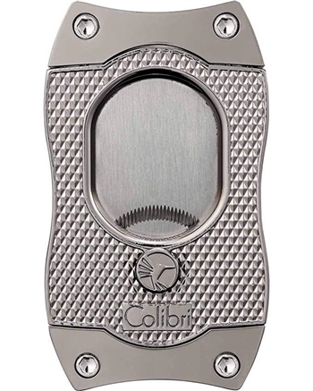 Colibri Monza S-Cut Cigar Cutter Gunmetal - CU560T3