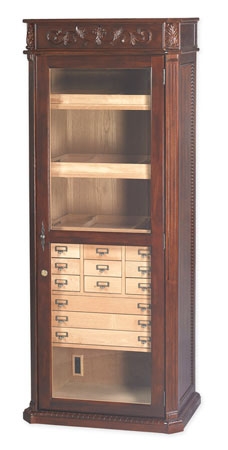 Humidor - Commercial Cigar Tower Olde English  - HUM-2000ENG