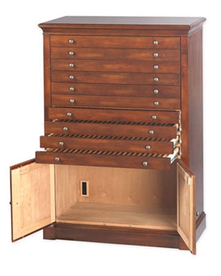 Humidor - Aging Vault Dark Walnut - HUM-600