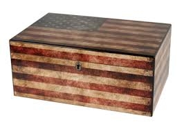 Humidor Supreme "Old Glory" 100 Cigars - HUM-HS-OG