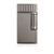 Colibri Lighter Julius Flint Double Soft Flame Brushed Gunmetal - C9