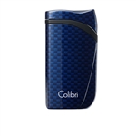 Colibri Lighter - Falcon Angled Flame Blue Carbon Fiber