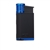 Colibri Lighter - Evo Angled Single Jet Black & Blue - LI520C3