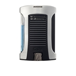 Colibri Daytona Single Jet Lighter Brushed Chrome/Black - LI770T3