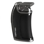 Vertigo Lighter - Curve Single Torch Brushed Black Matte - VCBM