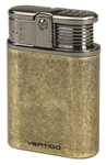 Vertigo Stealth Antique Triple Flame Table Lighter Brass - VSTEALTHBBRASS