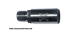 1 Inch Barrel Extender Adapter: 5/8-24 to 5/8-24