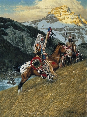 Blackfoot Raiders by Frank McCarthy