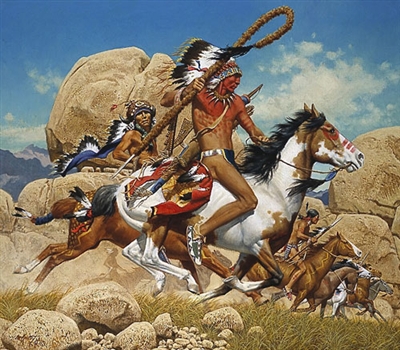 On the Warpath by Frank McCarthy