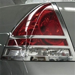 Chevrolet Impala Chrome Tail Light Bezels, 2006, 2007, 2008, 2009, 2010, 2011, 2012, 2013
