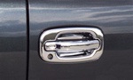 GMC Yukon Chrome Rear Barn Door Handle Cover, 2000, 2001, 2002, 2003, 2004, 2005, 2006