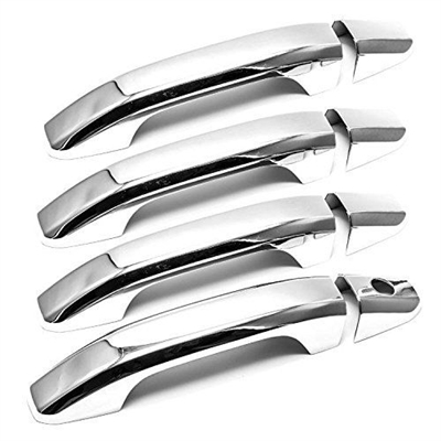 GMC Sierra Chrome Door Handle Covers, 2007, 2008, 2009, 2010, 2011, 2012, 2013