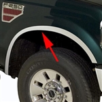 Ford Super Duty Wheel Well Fender Trim, 2008, 2009, 2010, 2011, 2012, 2013, 2014, 2015, 2016