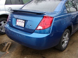 Saturn Ion Sedan Factory Match Painted Rear Spoiler / Wing (flat style), 2003, 2004, 2005, 2006, 2007