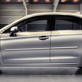 Subaru Legacy Chrome Body Side Moldings, 2010, 2011, 2012, 2013, 2014, 2015, 2016, 2017, 2018, 2019, 2020, 2021, 2022, 2023