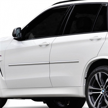 BMW X5 Chrome Body Side Moldings, 2013, 2014, 2015, 2016, 2017, 2018
