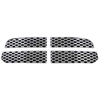 Dodge Ram 1500 Chrome Grille Overlay, 2013, 2014, 2015, 2016, 2017, 2018