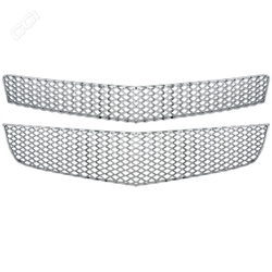 Chevrolet Traverse Chrome Grille Overlay, 2009, 2010, 2011, 2012