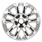 Jeep Cherokee Latitude / Latitude Plus Chrome Wheel Covers, 2019, 2020, 2021, 2022, 2023