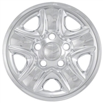 Toyota Tacoma Chrome Wheel Covers, 2007, 2008, 2009, 2010, 2011, 2012, 2013, 2014, 2015, 2016, 2017, 2018, 2019, 2020, 2021, 2022, 2023