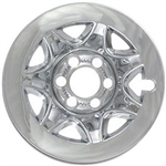 Chevrolet Silverado 1500 Chrome Wheel Covers, 2014, 2015, 2016, 2017, 2018