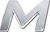 Premium 3D Chrome Individual Letters & Numbers - Letter M