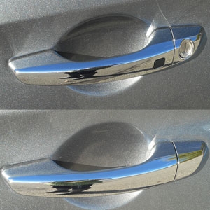 Hyundai Elantra Chrome Door Handle Covers, 2017, 2018, 2019, 2020