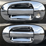 Lincoln Navigator Chrome Door Handle Outer Ring Cover, 2015, 2016, 2017