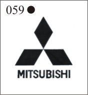 Katzkin Embroidery - Mitsubishi Logo