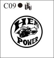 Katzkin Embroidery - Hemi Power Bee