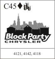Katzkin Embroidery - Block Party Chrysler